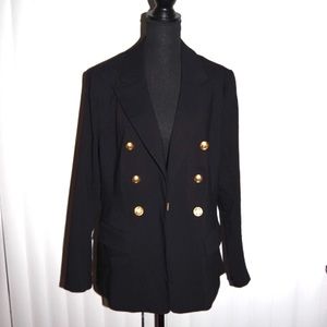 Lane Bryant black blazer